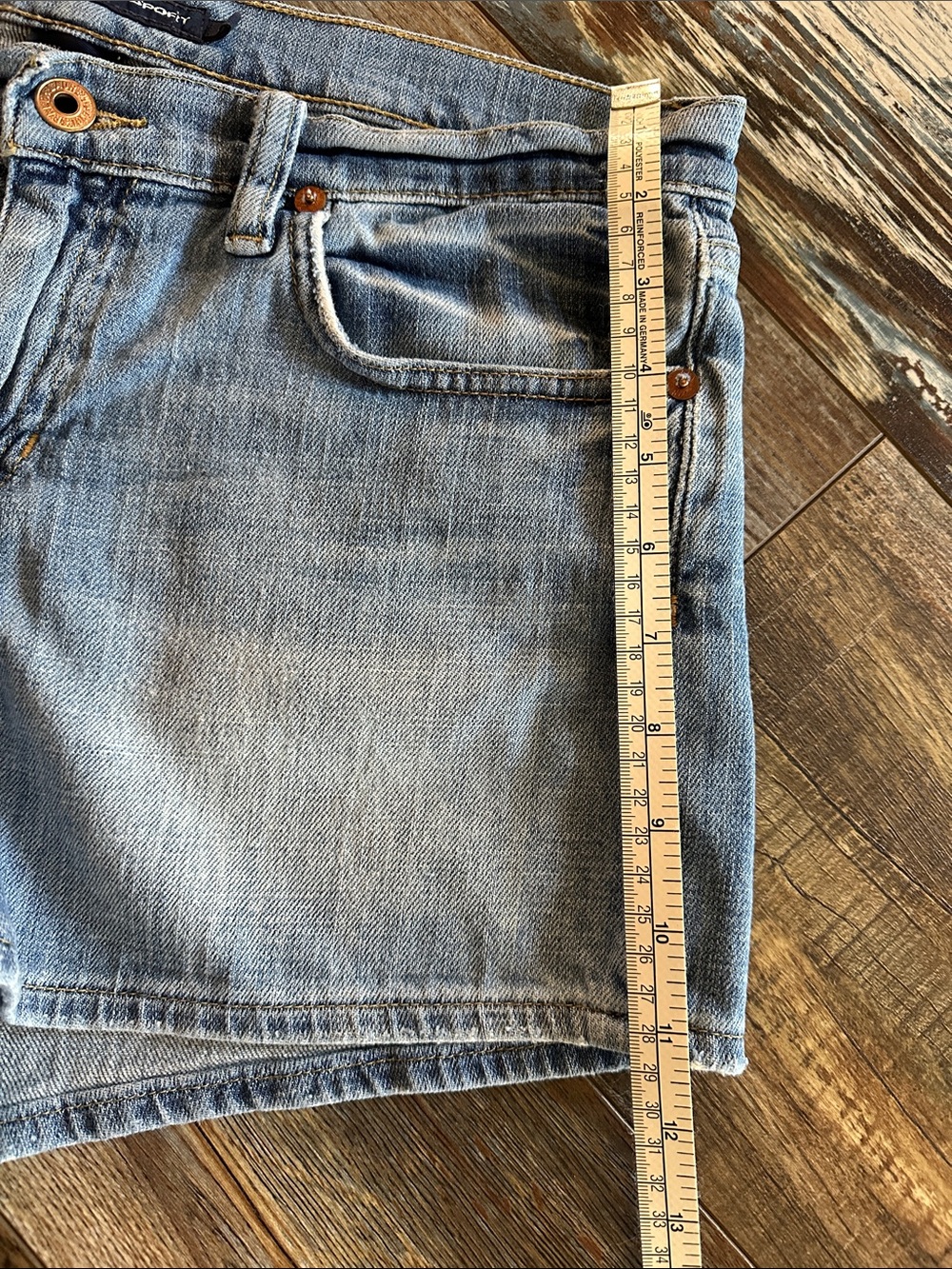 Ralph Lauren Light Blue Denim Women's Shorts - Picture 7 of 7